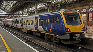 11:50 Manchester Piccadilly to Preston 12:33 - Class 195 Northern (Express Service) via Wigan NW