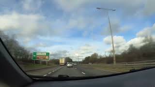 Peterborough to Lincoln INSTA360 Timelapse V2 - February 7th - 2024