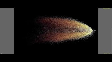 Houini Re-Entry Particle Emission WIP