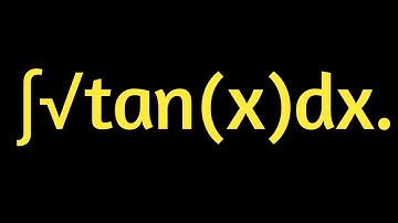 #Integral of sqrt(tan(x)).