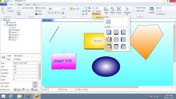 freeware HMI/SCADA program Web-N Server 1.5  - Design monitoring page