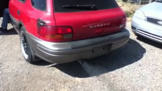1998 Impreza Outback sport exhaust