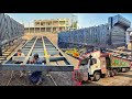 Manufacturing process of heavy duty hino truck frame cabin and chassis in factory
