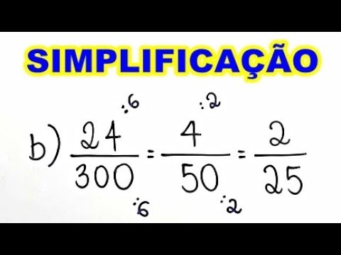 Como simplificar frações- Frações equivalentes e irredutíveis