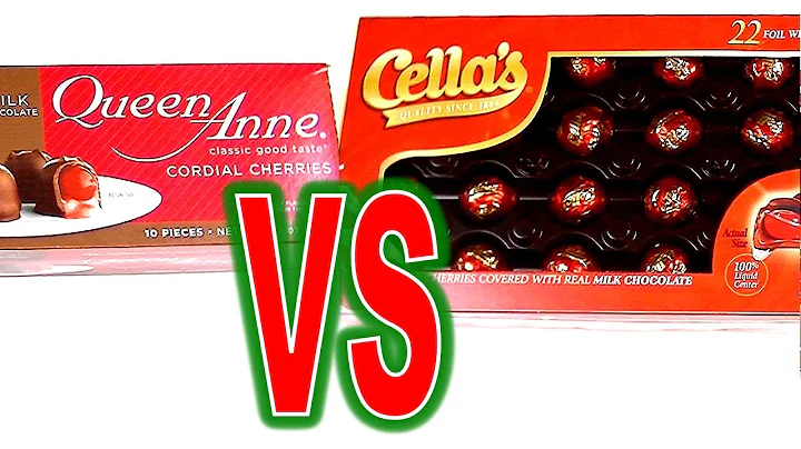 Queen Anne Cordial vs Cella's Chocolate Covered Cherries, FoodFights Buys Best Boxed Candy Gifts