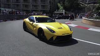 Insane ferrari f12 onyx f2x concept longtail by @msmotors in monaco