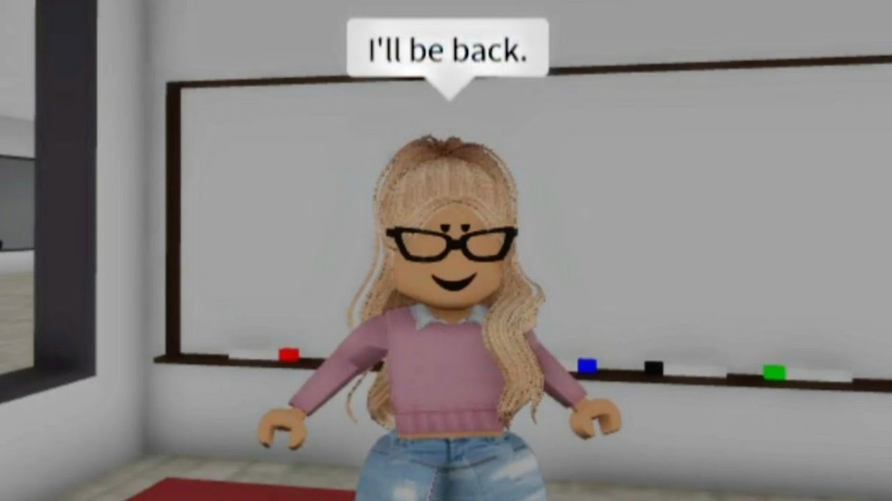 When The Teacher Leaves The Class For 10 Seconds meme ROBLOX YouTube