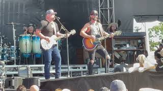 Product Of - Lee Brice (w/brother Lewis) Live @ Country Summer Music Festival Santa Rosa, CA 6-18-23