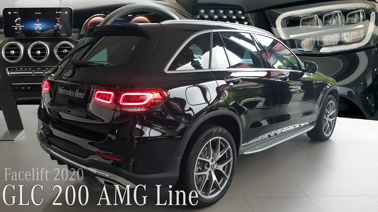 Mercedes Benz Glc 0 Amg Line Fl Indonesia Obsidiant Black Youtube