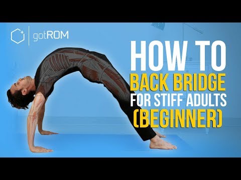 BACK BENDING STRETCHES FOR STIFF ADULTS (BEGINNERS)