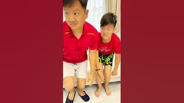 Thumbnail of funny backup dancer 😂😂 LeoNata family #shorts