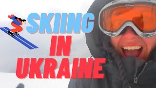 🎿🇺🇦 CARPATHIAN MOUNTAINS IN UKRAINE: skiing, hotels, food, sauna in Drahobrat