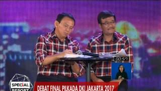 Sandi : Akar permasalahan Narkoba adalah kemiskinan dan kebodohan - Debat Pilkada DKI III