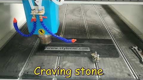 STYLECNC stone CNC router machine with laser head for stone, wood
