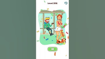 Alphabet DOP:Delete Puzzle!Game level 206 ! ios android walkthrough Sulotion#stargamer#shorts