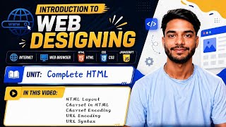 2.7 | HTML Layout | Charset in HTML | Charset Encoding | URL Encoding | URL Syntax | Web Designing