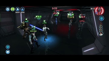SWGOH GAC 5v5. CLS Rolo datacron vs PKH (Hondo) 
