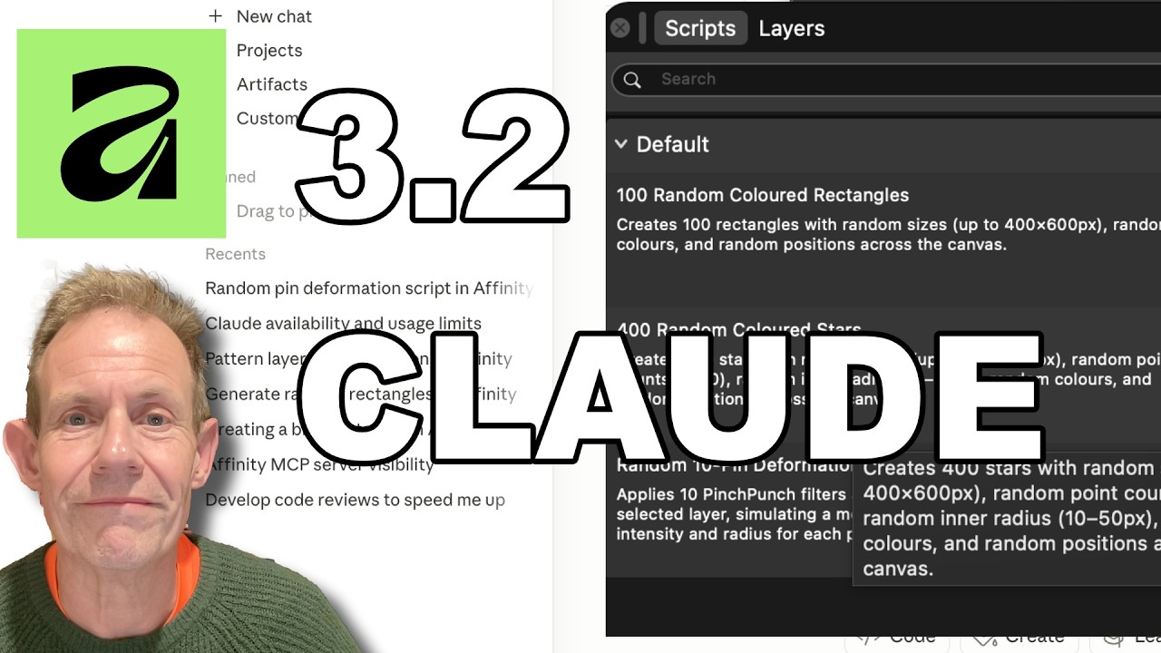 AFFINITY 3 UPDATE CLAUDE AI Integration Basics | Scripts To Create ...