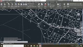 JOINING OF REVENUE VILLAGE MAPS IN AUTOCAD screenshot 3