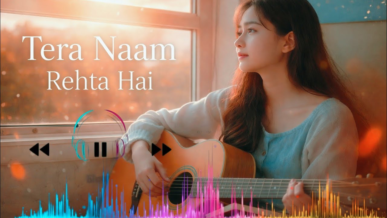 [Slowed With Soul 💛] Tera Naam Rehta He, Hindi lyrical catchy song...