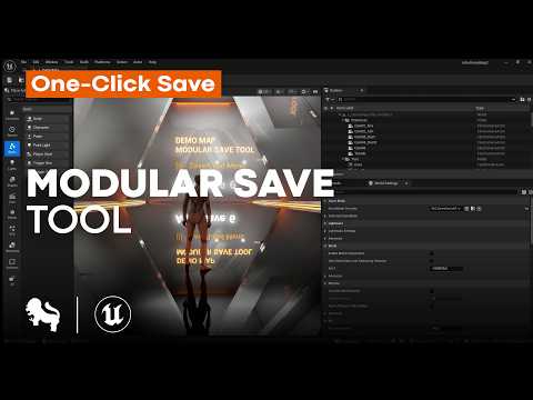 Modular Save - Cloud & Multiplayer Save Tool Trailer | Unreal Engine Plugin | Leartes Tools