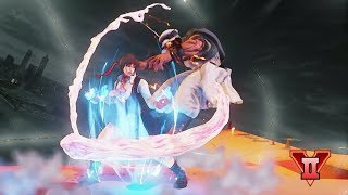 ストリートファイターV』－SAKURA（さくら）－ゲームプレイ