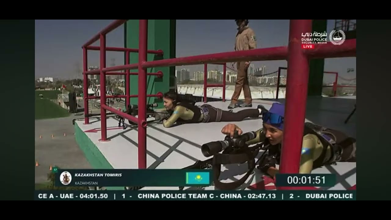 SWAT 🇦🇪 UAE CHALLENGE 🇰🇿 KAZAKHSTAN WOMAN SNIPER SPECIAL TASK FORSE BEST PERFORMANCE OF WORLD 🌍 🫡