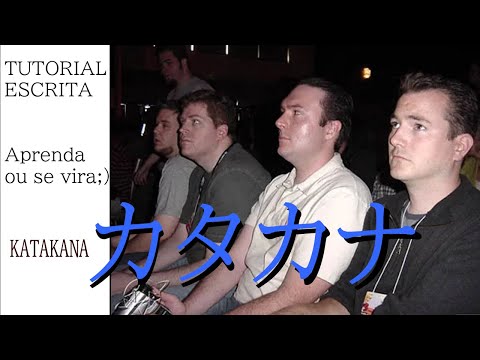 AULA 00 - Aprenda TODOS OS KATAKANAS - Não ignore.