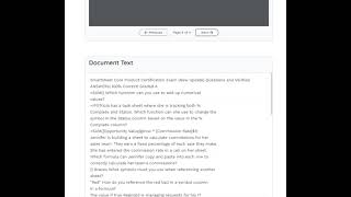 Smartsheet Core Product Certification Exam New Update Questions and Verified ANSWERs