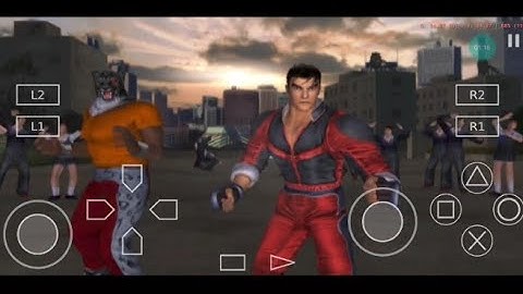 Aethersx2 test Tekken Tag Tournament samsung galaxy a03 ps2 android gameplay