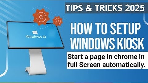 ✅ Auto Start a Web Page in Chrome Full Screen on Startup (Kiosk Mode Guide!)