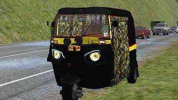 New MODIFIED Autorickshaw Mod RELEASED For Bus Simulator Indonesia || Download Mod || #bussidmods