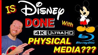 Is DISNEY DONE with PHYSICAL MEDIA 4K UHD & Blu Ray? Studio Insider Info Announcements! SONY REVEALS