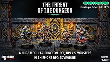 The Threat of the Dungeon: official Kickstarter trailer