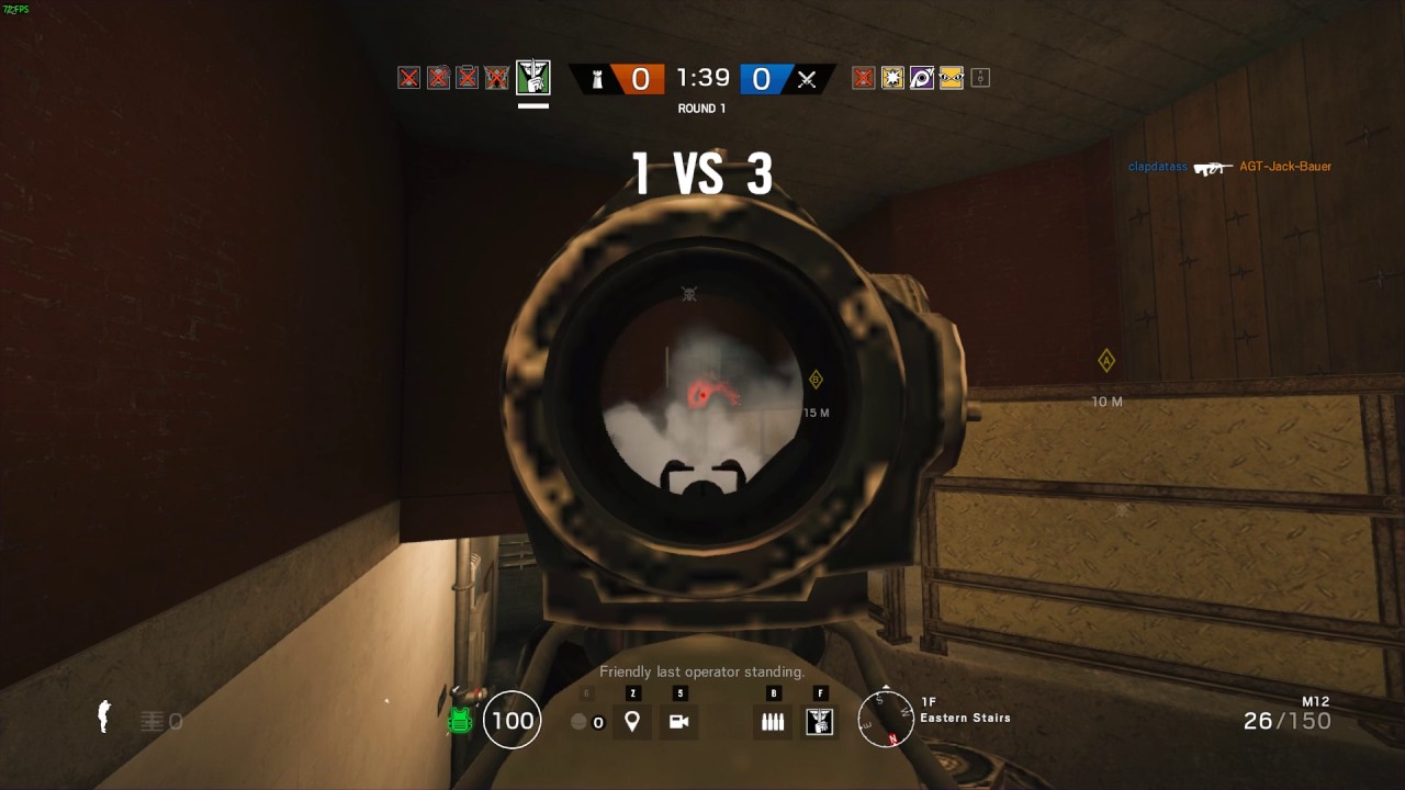 ranked cav 1v3 [R6S] - YouTube