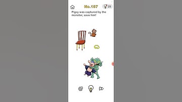 #shorts #youtubeshorts #viral #funny Brain out level 137 pigsy was captured by the monster👻 save him