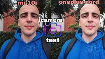 xiaomi mi 10i vs oneplus nord 😯📷 Camera comparison
