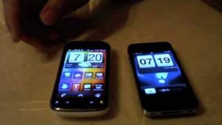 HTC MyTouch 4G vs iPhone 4 Comparison