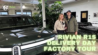 Rivian R1S Delivery Day! Factory Tour and Delivery Experience