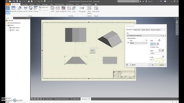Insert Part file into Drawing file in Autodesk Inventor