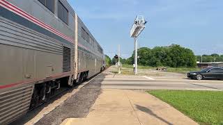 Amtrak Texas Eagle 22 arriving and departing Mineola by coolleo149 62 views 2 weeks ago 3 minutes, 34 seconds