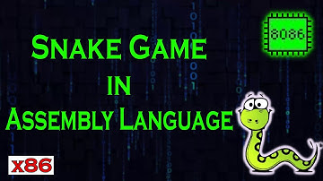 Snake Game in Assembly Language | emu x8086 |
