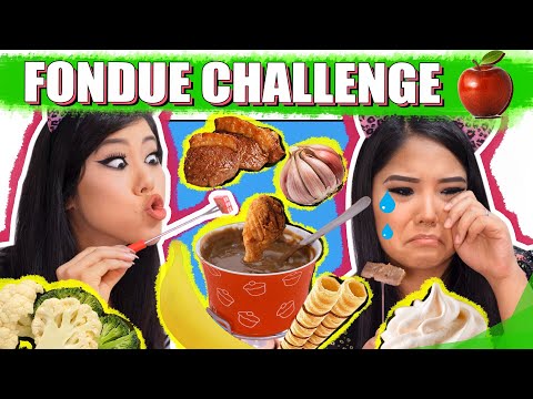 FONDUE CHALLENGE (DESAFIO DO CHOCOLATE) | Blog Das Irmãs