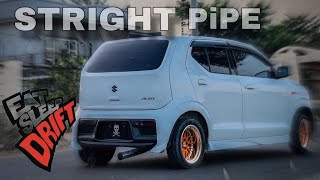 New vlog || Alto pa straight pipe done || Alto modified ￼