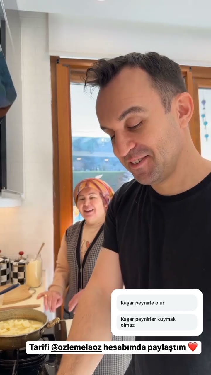 Sizce kaşar peyniri ile kuymak olurmu kızlar ❤️