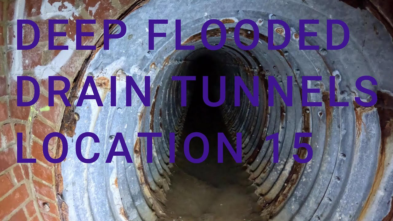 DEEP FLOODED DRAIN TUNNELS LOCATION 15
