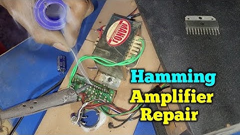 6283 ic Home Theater tower Repair करना सीखें || 6283 Amplifier hamming problem || Electronics Verma