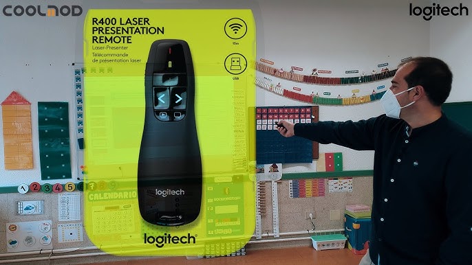 910-001356 - Télécommande de présentation Logitech R400 