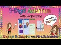 Three-Digit Addition with Regrouping Quiz