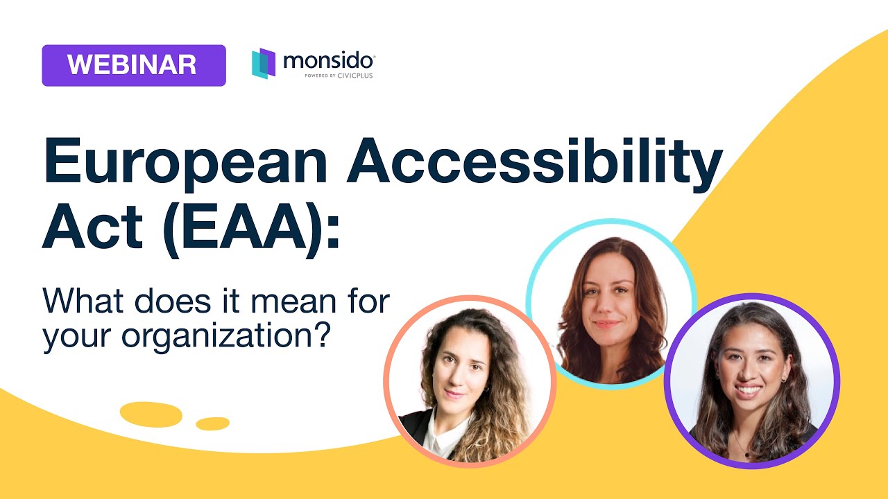 European Accessibility Act EAA What does it mean for your